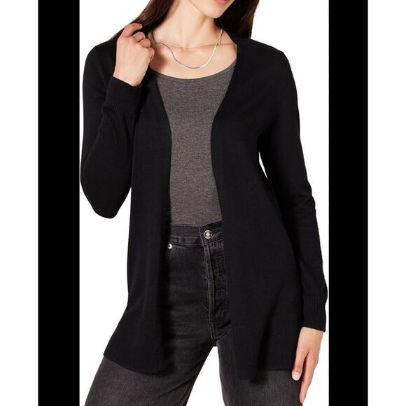 Amazon Essentials Sweaters - Amazon Essentials Black Long Sleeve Open Front Cardigan Womens XL extra Large